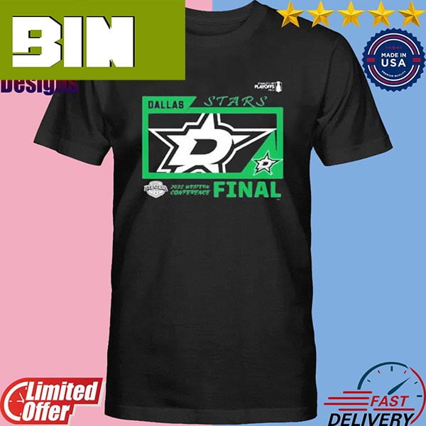 Dallas Stars Western Conference Final 2023 Stanley Cup Playoffs Treding T-Shirt