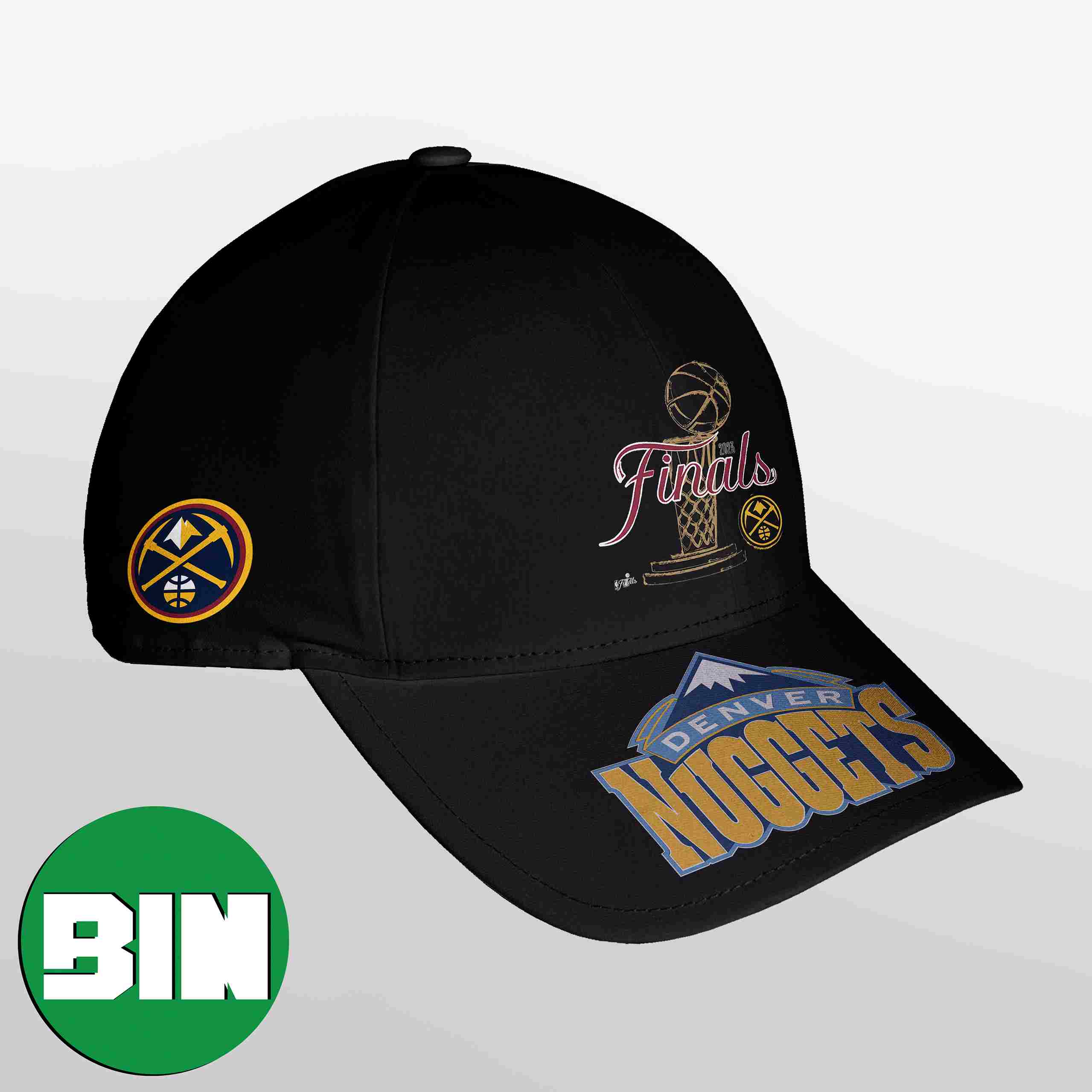 Denver Nuggets Is Champions Of NBA Finals 2023 Print Hat-Cap - Binteez