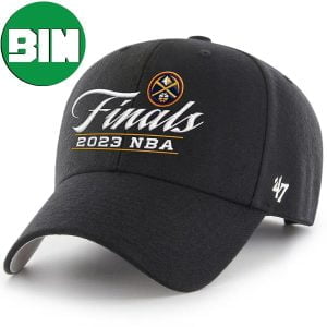 Denver Nuggets Logo 47 2023 NBA Finals Champions MVP Print Hat-Cap