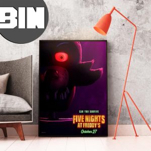 Foxy Five Night At Freddy Poster Canvas