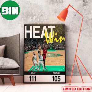 Going Back Home Up 2-0 Defeat Boston Celtics Miami Heat See You Sunday Heat Nation NBA Playoffs 2023 Home Decor Poster-Canvas