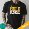 Golden State Warriors 2023 Gold Blooded NBA Logo Fan Gift T-shirt