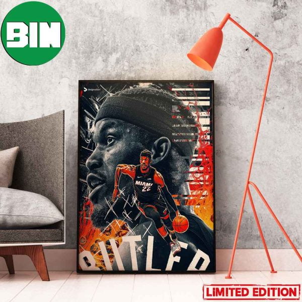 Himmy ft Jimmy Butler Miami Heat NBA Playoffs 2023 Home Decor Poster-Canvas
