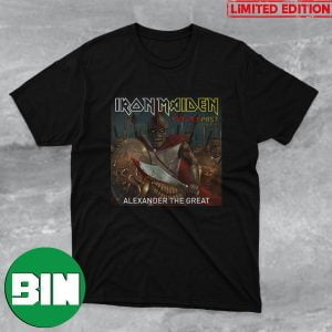 Iron Maiden Alexander The Great The Future Past Tour 2023 Fan Gifts T-Shirt