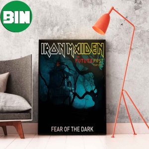 Iron Maiden Fear Of The Dark The Future Past Tour 2023 Home Decor Poster-Canvas