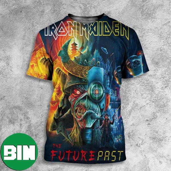 Iron Maiden The Future Past Tour 2023 All Over Print Shirt