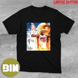 Jimmy Butler VS Nikola Jokic Denver Nuggets And Miami Heat 2023 NBA Finals T-Shirt