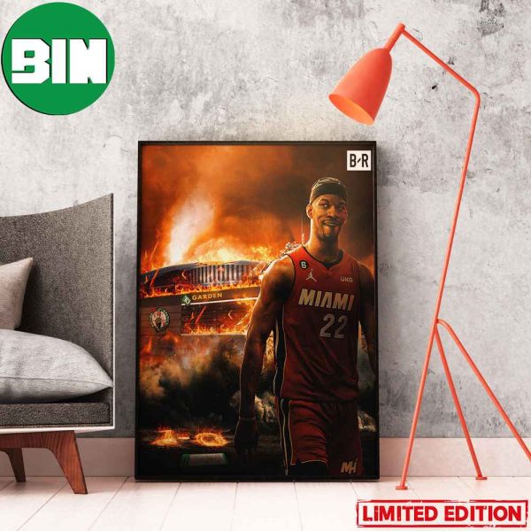 Jimmy Butler and Miami Heat Have Taken A 2-0 Series Lead Over The Boston Celtics In The ECF NBA Playoffs 2023 Home Decor Poster-Canvas