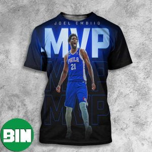 Joel Embiid Is The 2022-2023 NBA MVP Congratulations All Over Print Shirt