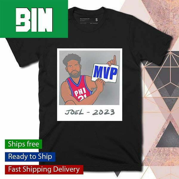 Joel Embiid MVP 2023 Polaroid Fan Gifts T-Shirt