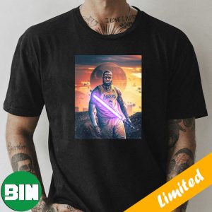LeBron James Los Angeles Lakers x Star Wars Day 2023 LeJedi May The 4th Be With You Fan Gifts T-Shirt