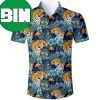 Palm Tree Blue Funny Tropical Hawaiian Shirt