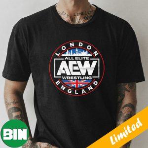 London All Elite Wrestling England AEW Logo Fan Gifts T-Shirt
