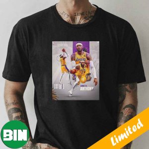 Los Angeles Lakers Legend NBA Legend Thank You And Happy Retirement Carmelo Anthony Fan Gifts T-Shirt