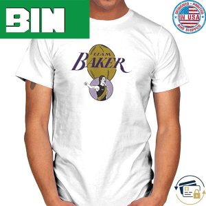 Los Angeles Lakers Liam Baker Fashion T-Shirt