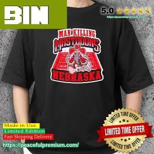 Man Killing Mastodon Style T-Shirt