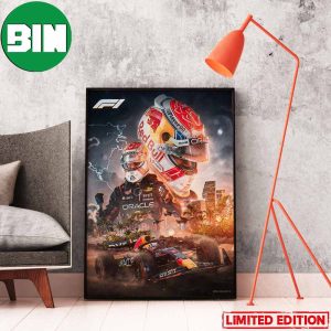 Max Verstappen F1 Winner AMG Formula One Home Decor Poster-Canvas