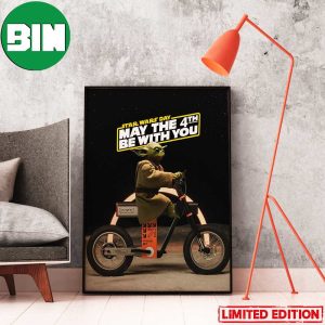 May The 4th Be With You Always Star Wars Day Home Decor Poster-Canvas