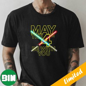 May The 4th Be With You Happy 2023 Star Wars Day Star Wars Fan Gifts T-Shirt