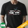 Star Wars Return Of The Jedi 40th Anniversary 1983-2023 Star Wars Day May The 4th Be With You Fan Gifts T-Shirt