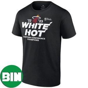 Miami Heat Fanatics Branded 2023 Eastern Conference Champions Spin Hometown Mantra Fan Gifts T-Shirt