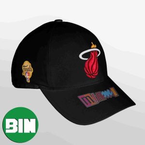 Miami Heat New Era 2023 NBA Finals Champions Print Hat-Cap