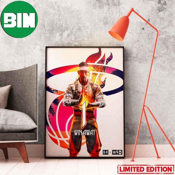 Miami Heat Take A 3-0 Lead On The Boston Celtics Jimmy Butler And His Team 1 Win Away NBA Playoffs 2023 Poster-Canvas
