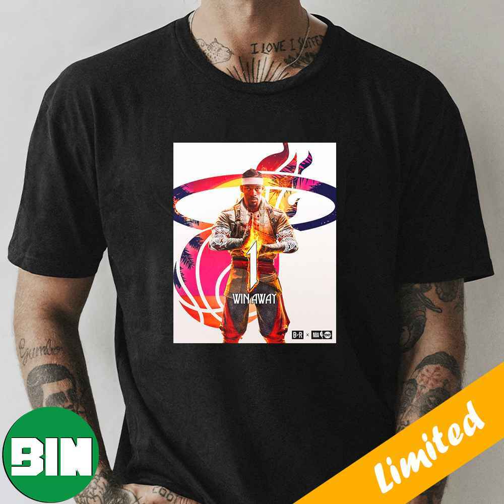 Miami Heat Take A 3-0 Lead On The Boston Celtics Jimmy Butler And His Team 1 Win Away NBA Playoffs 2023 T-Shirt
