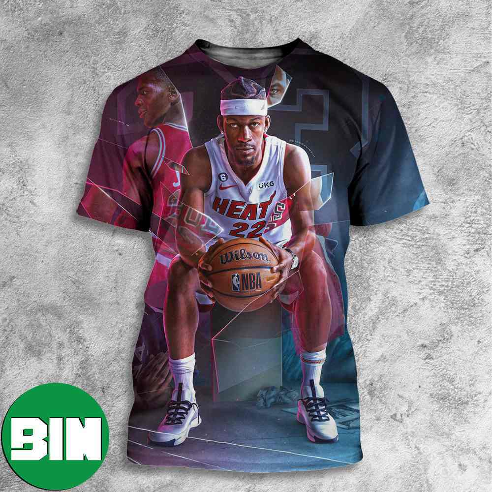 Michael Jordan In His DNA Jimmy Butler Heat Culture Miami Heat NBA Playoffs 2023 All Over Print Shirt