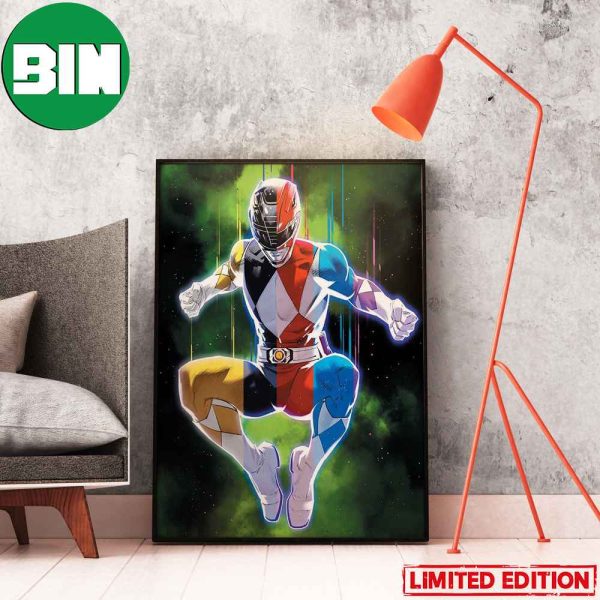 Mighty Morphin Power Rangers 30 Home Decor Poster-Canvas