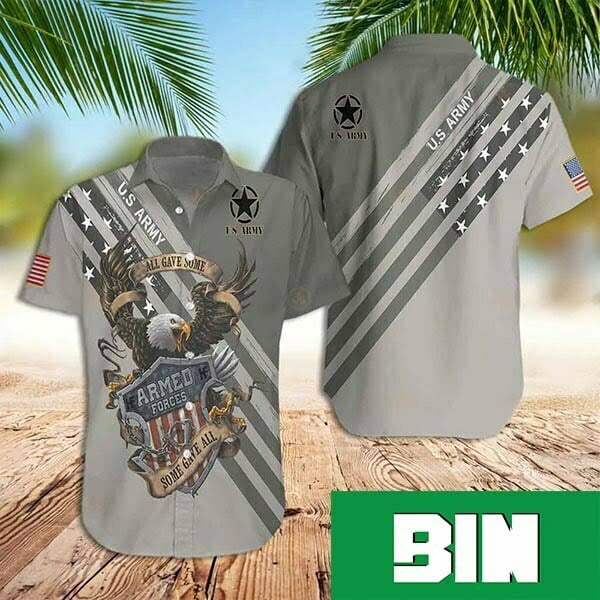 Military Army Veteran Some Gave All Summer 2023 Hawaiian Shirt