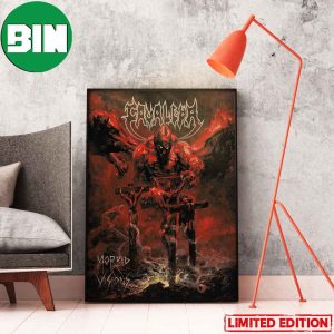 Morbid Visions Album Sepultura First Ep Cavalera Conspiracy Metal Legends Home Decor Poster-Canvas