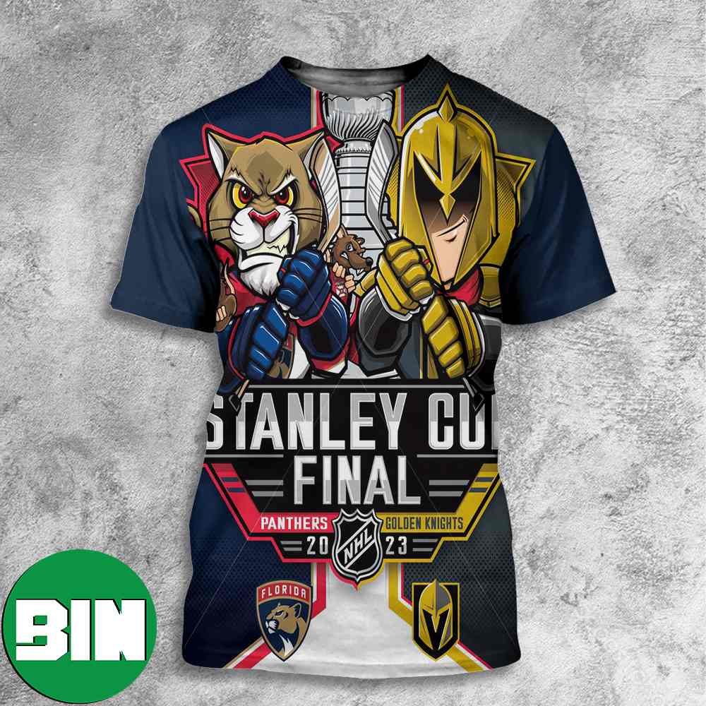 The Vegas Golden Knights Are Stanley Cup Champions 2023 Congratulations 3D  T-Shirt - Binteez