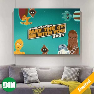 New Star Wars May The 4th Be With You New Poster Poster-Canvas