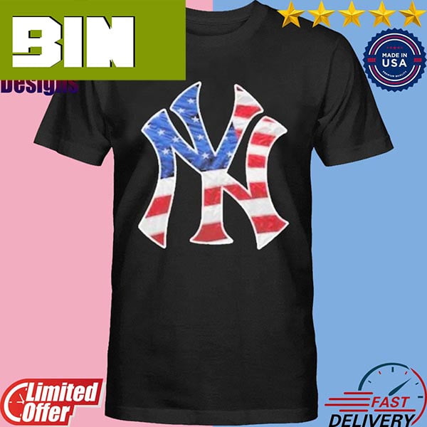 New York Yankees Baseball Flag Style T-Shirt