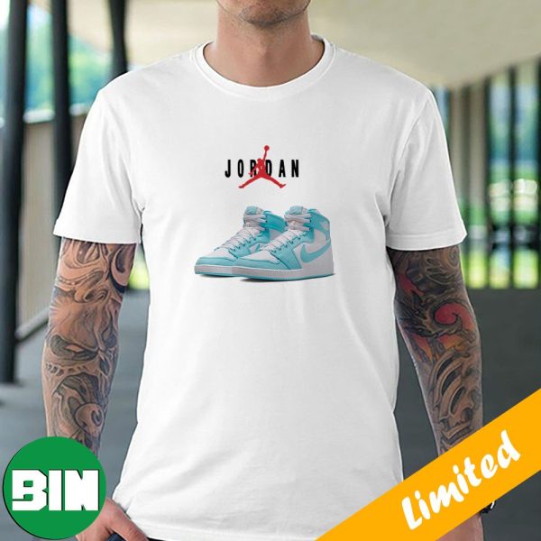 Nike Air Jordan KO 1 Bleached Aqua Sneaker T-Shirt