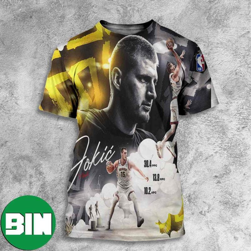 Jimmy Butler VS Nikola Jokic Denver Nuggets And Miami Heat 2023 NBA Finals  T-Shirt - Binteez