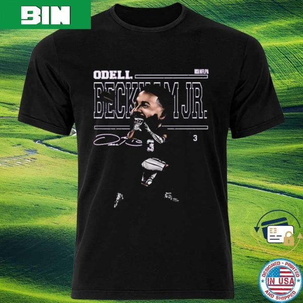 Odell Beckham Jr Baltimore Cartoon Fan Gifts T-Shirt