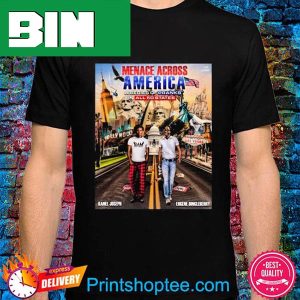 Official Menace Across America A Series Of Pranks In All 50 States Style T-Shirt