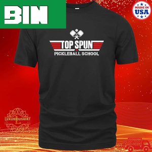 Official Top Spun Pickleball School Trending T-Shirt
