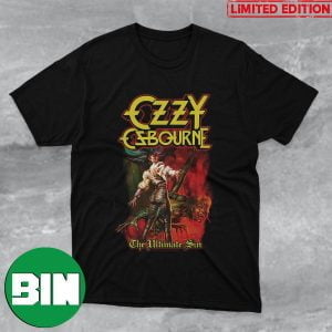 Ozzy Osbourne Ultimate Sin Sunday 2023 Fan Gifts T-Shirt