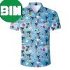 Palm Tree Blue Funny Tropical Hawaiian Shirt