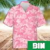 Pink Hawaiian Shirt Banana Pineapple And Papaya Fruits Summer 2023 Hawaiian Shirt