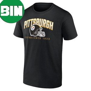 Pittsburgh Steelers Fanatics Branded Helmet NFL Fan Gifts T-Shirt
