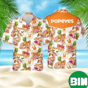 Popeyes Summer Trending Hawaiian Shirt