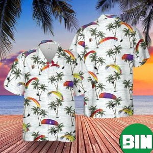 Powered Paragliding Trending Summer Hawaiian Shirt