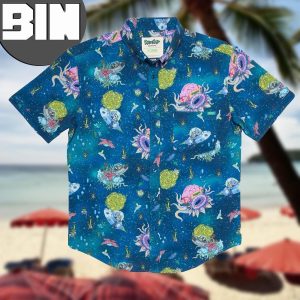 Rick And Morty Adventures With Grandpa Hawaiian Shirt