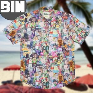 Rick And Morty Interdimensional Mashup Hawaiian Shirt