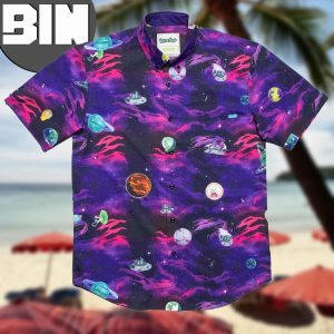 Rick And Morty Space Hawaiian Shirt
