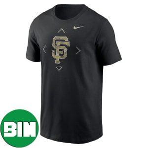 San Francisco Giants Nike Camo Logo Fan Gifts MLB T-Shirt